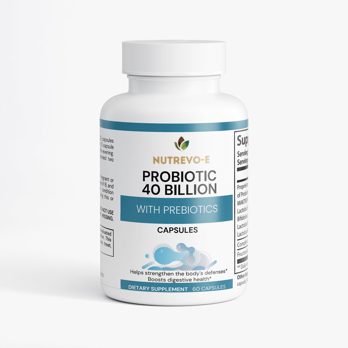PROBIOTIC 40 BILLION WITH PREBIOTICS