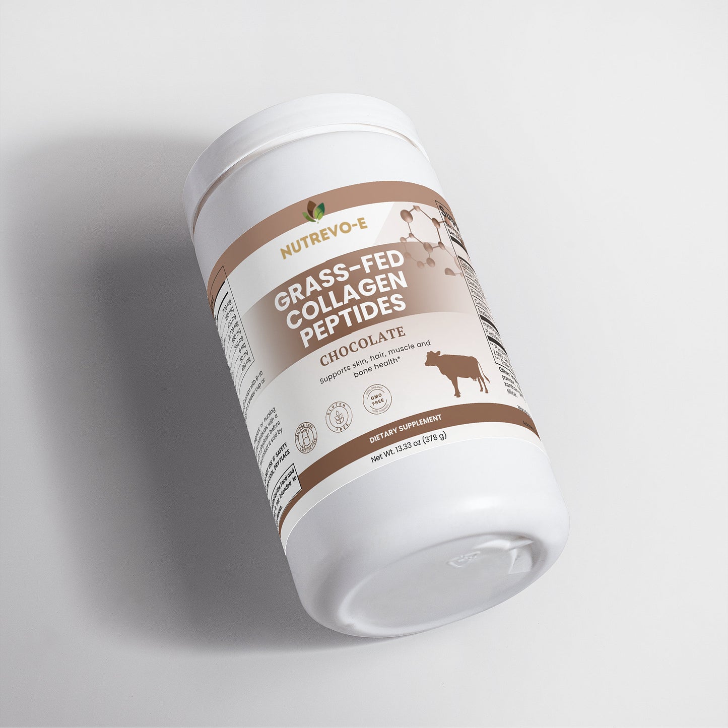 Grass-Fed Collagen Peptides Powder (Chocolate)