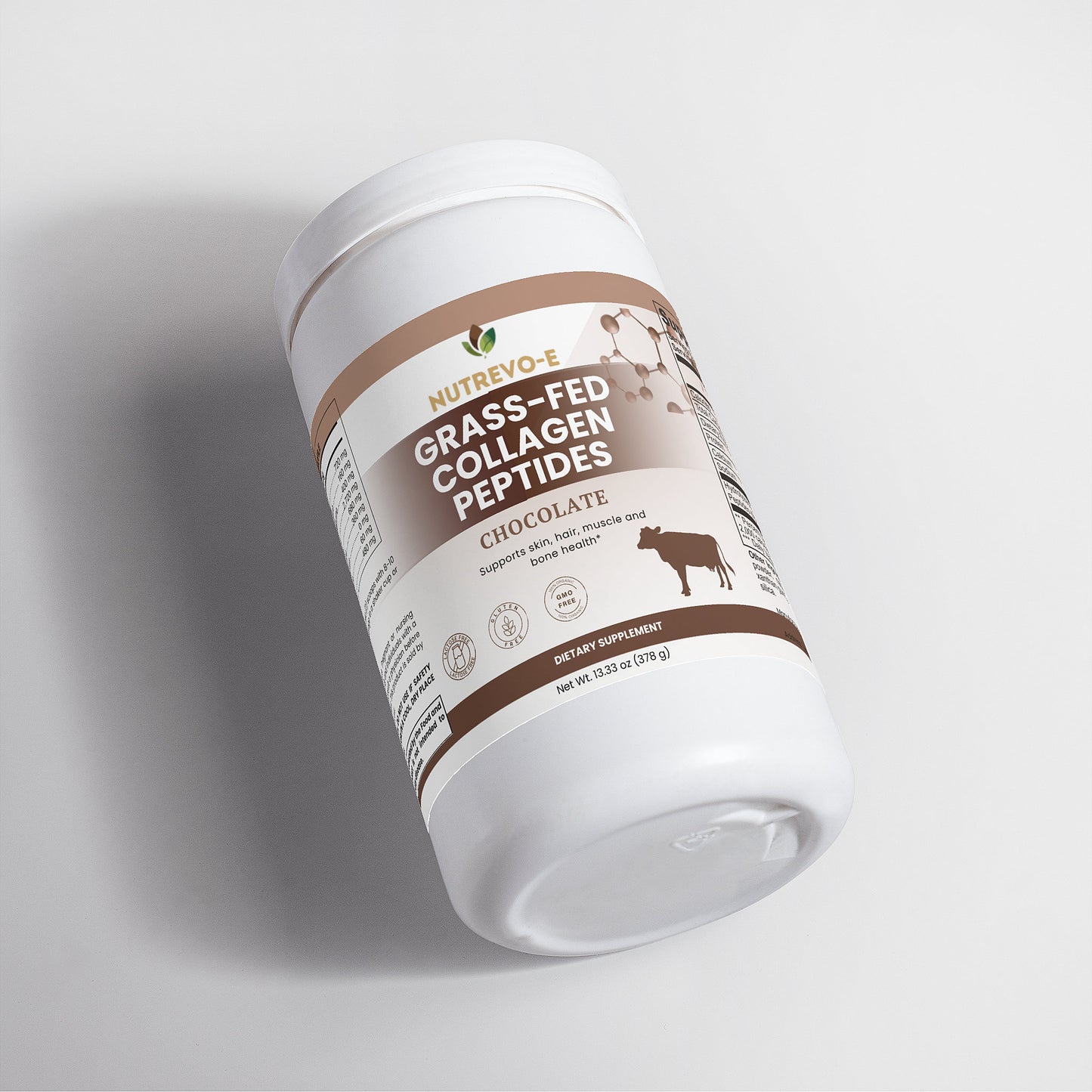 Grass-Fed Collagen Peptides Powder (Chocolate)
