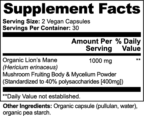 LION'S MANE MUSHROOM